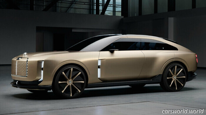 Первый электромобиль Bentley — концепт настолько странный, что у него даже нет переднего пассажирского сиденья | Carscoops